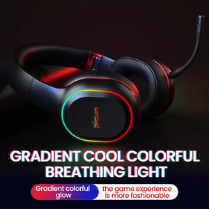 Newest Picun P80S /P80X Mobile Games Headphone Gaming Bluetooth Headset Vibration Gamer Wireless  Detachable Mic Vibrating Headp