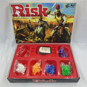 Hot Selling Board Game English RISK Board Card Game Classic Interactive Family Party Entertainment Card Board Game Toy