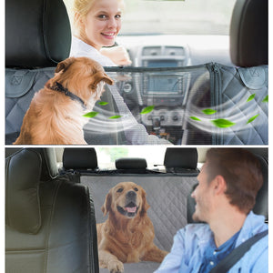 Pet Travel Dog Carrier Hammock Car Rear Back Seat Protector Mat Safety Carrier For Dogs