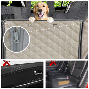 Pet Travel Dog Carrier Hammock Car Rear Back Seat Protector Mat Safety Carrier For Dogs