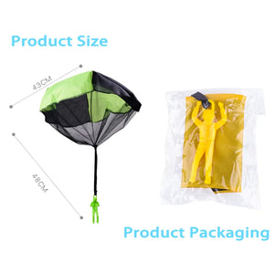 Hand Throw Soldier Parachute Toys Indoor Outdoor Games for Kids Mini Soldier Parachute Fun Sports Educational Toy Gifts Boy
