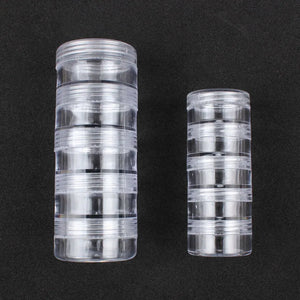 Hot Sale Multi-style Storage Box Transparent Simple and convenient For Crystal Beads Nail art accessories Tools free shipping