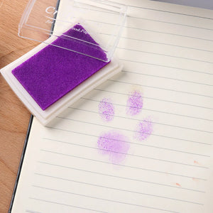 5 Colors Non-Toxic Gradient Color Ink Pad Inkpad Rubber Stamp Oil Based Finger Print Nice Gift for Children Stamp DIY Art