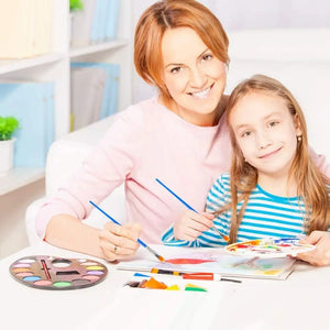 12pcs Nylon Hair Detail Paint Brush Children DIY Art Supplies Tool Watercolor Artist Painting Brush Art Stationery