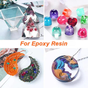 Epoxy Resin Supplies Resin Pigment Kit Liquid Colorant Dye Powder Filling Material for Art Crafts DIY Jewelry Making Accessories