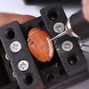 New 204 Threading Machine Olive Core Carving Cutter 2.35 Tungsten Steel Engraving Cutter Electric Hollow DIY Art Carving Tools