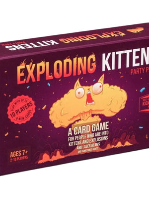 English Explosive Cat Exploding Kittens Board Game Card Casual Interactive Party Game Toy