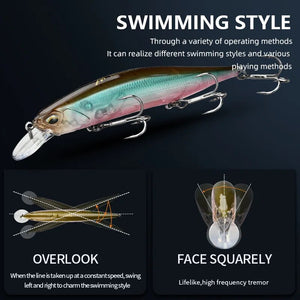 MEREDITH REALIS Jerkbait Wobbler 110mm 17g SP Fishing Lures Hard Bait Minnow Multiple Colour For professional Fishing Hook