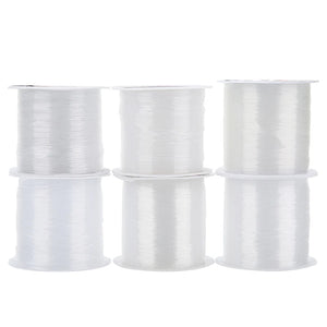 1roll Strong Non-Elastic Bracelet Beading Cord 0.2 0.3 0.5 0.6 mm Nylon Necklace Thread Wire String Line For DIY Jewelry Making