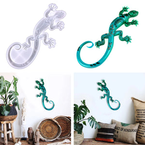 3D Lizard Silicone Molds DIY Handmade Home Art Decoration Ornament Epoxy Resin Mold Animal Frog Snail Making Plaster Mould