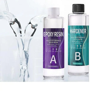 1:1 AB Resin Epoxy Glue High Adhesive Hardener Crystal Glue For DIY Resin Jewelry Making Accessories 100g/200g/400g/500g/1000g