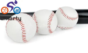 White Standard 9" Soft Leather Cork Center BaseBall Ball Exercise Practice Trainning Base Balls Softball Sport Team Games