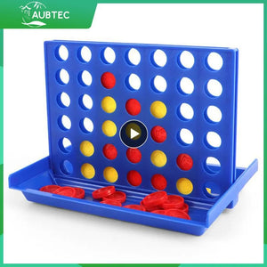 Connect 4 In A Line Board Game Kids Educational Toys Family Travel Fun Board Game Line Up Row Board Puzzle Toys Classic Games
