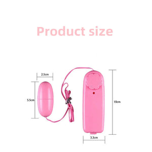 Portable Mini Vibrating Egg Wired G-spot Vibrator Waterproof Vaginal Anus Massager Clitoral Stimulator Anal Sex Toys For Women