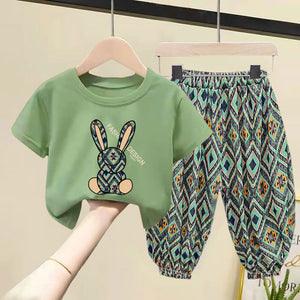 Children Clothing Set Boy Girl Clothes Summer Suit Baby Sets