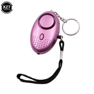 Personal Self-defense Alarm 130 db Safe sound Women's Wolf Guard LED Safety Alarm Anti-lost Device For The Elderly And Children