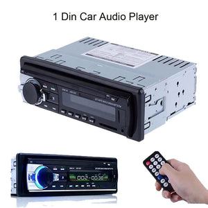 Podofo one din Car Radio Stereo FM Aux Input Receiver SD USB JSD-520 12V In-dash 1 din Car MP3 USB Multimedia Autoradio Player