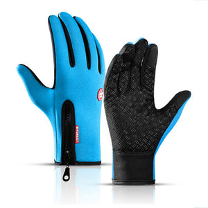 Hot Winter Gloves For Men Women Touchscreen Warm Outdoor Cycling Driving Motorcycle Cold Gloves Windproof Non-Slip Womens Gloves