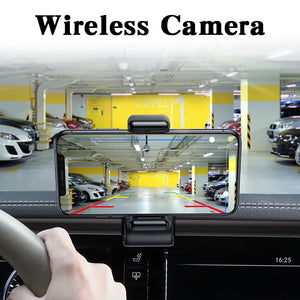 Carsanbo HD WIFI5 Night Vision Camera Car Wireless Waterproof Wifi Reversing Camera 5V USB/12V Support Android, IOS and Radio