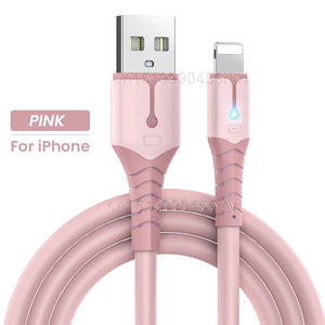 Quick Charge USB Cable For iPhone 14 13 12 11 Pro Max XS 6s 7 8 Plus Origin Mobile Phone Charger Cord Data Charger Wire 1/1.5/2M