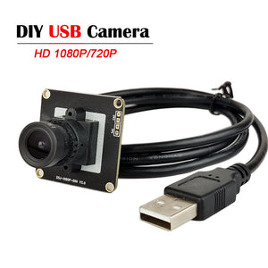 DIY HD 1080P USB Camera Module 2MP CMOS OV2710 High Speed Webcam 720P UVC Usb2.0 USB Cameras