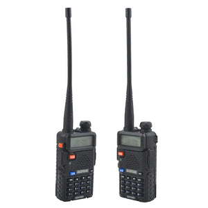 baofeng walkie talkie uv-5r dualband two way radio  VHF/UHF 136-174MHz & 400-520MHz FM Portable Transceiver with earpiece