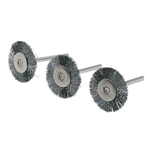 JIGONG 9pcs Steel brush Wire wheel Brushes Die Grinder  Rotary Tool Electric Tool for the engraver