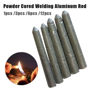 Powder Cored Welding Aluminum Rod Low Temperature Easy Melt Aluminum Soldering Welding Rods No Need Solder Convenient Weld Tools