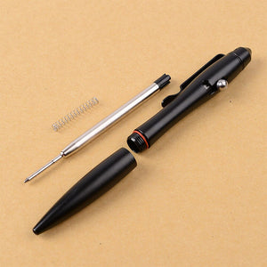 Practical Solid Aluminum Alloy Gel Ink Pen Retro Bolt Action Writing Tool School Office Stationery Supplies