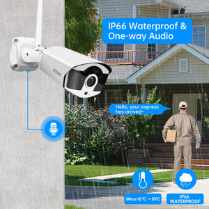 Jooan 10CH NVR 3MP 5MP Wireless CCTV System Waterproof Outdoor P2P WiFi IP Security Camera System Video Surveillance Kit NVR Set