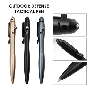 Practical Solid Aluminum Alloy Gel Ink Pen Retro Bolt Action Writing Tool School Office Stationery Supplies