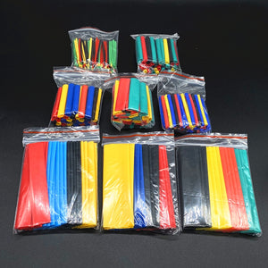 127-750pcs Heat-shrink Tubing Thermoresistant Tube Heat Shrink Wrapping Kit Electrical Connection Wire Cable Insulation Sleeving