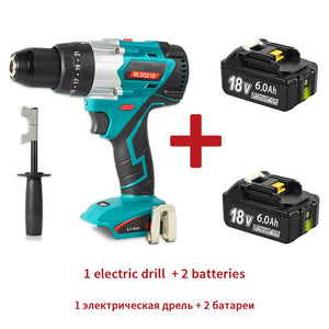 BLSG21B Cordless Electric Screwdriver Woodworking Drill  for Makita 18V Battery 2 Speed Hand Driver Wrench Drill Ice Power Tools