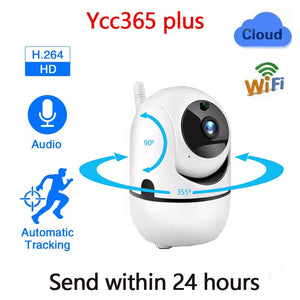 Original ycc365 1080P Cloud HD IP Camera WiFi Auto Tracking Camera Baby Monitor Night Vision Security Home Surveillance Camera