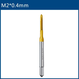 HSS Titanium Coating Screw Tap Drill Bit M2 M2.5 M3 M3.5 M4 M5 M6 M8 M10 M12 Metric Straight Flute Thread Tap Hand Tools