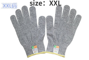 Grade 5 Anti-cut Anti-cut Gloves HPPE Amazon Export Hand Protective Supplies Gardening Garden Labor Protection Gloves