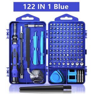 WOZOBUY 135 in 1 Precision Screwdriver Set DIY Repair Tools Kit to Fixing Phone Laptop PC Watches Glasses and Other Electronics,